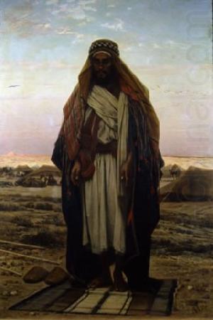 Stefano Ussi La prieghiera nel deserto china oil painting image